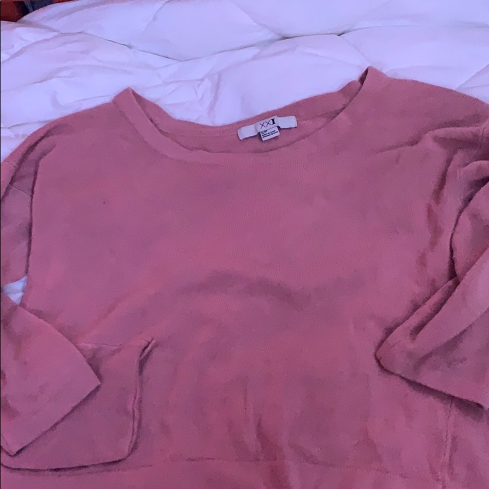 long sleeve crop